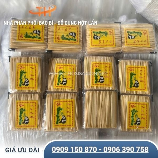 Tăm tre tép tiệt trùng