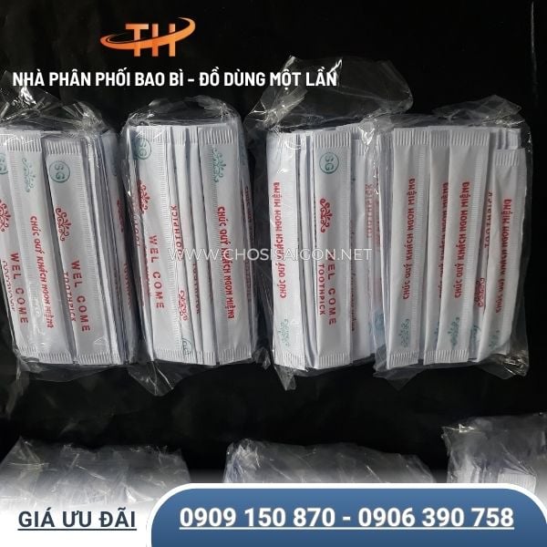 Tăm tre bọc giấy cao cấp