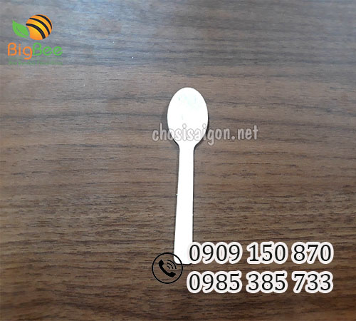 Thìa gỗ (muỗng gỗ) ăn kem, sữa chua giá ưu đãi tốt nhất