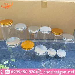 HŨ NHỰA PET NẮP NHÔM