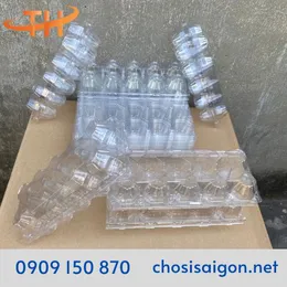 VỈ NHỰA ĐỰNG TRỨNG GÀ VỊT 10 QUẢ