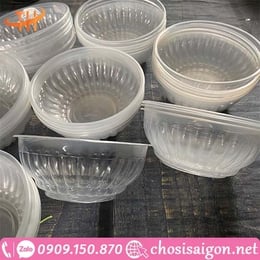 TÔ – CHÉN NHỰA PP DÙNG 1 LẦN KHÔNG NẮP