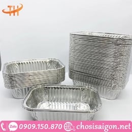 HỘP GIẤY BẠC ĐỰNG THỨC ĂN