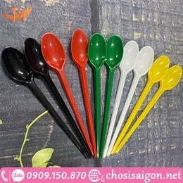 MUỖNG NHỰA SỮA CHUA – XÔI –  TRÀ SỮA