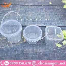 XÔ NHỰA MINI ĐỰNG THỨC UỐNG