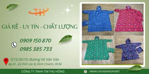 Áo mưa bít giá sỉ rẻ - bền nhẹ - chống tạt nước
