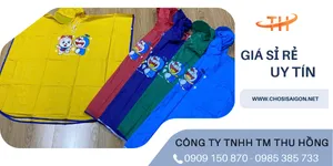 Áo mưa trẻ em – nhiều mẫu dễ thương – giá sỉ cực rẻ