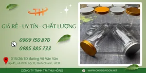 Hũ nhựa pet 1000ml - bán giá sỉ cho cơ sở đóng gói, cửa hàng online