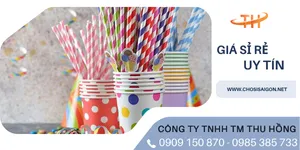 Báo giá ống hút giấy dùng cho trà sữa, cà phê, nước ép giá rẻ tại TP.HCM