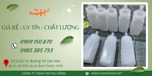 Chai, bình bóp xịt đựng nước sốt, tương, dầu, mayonnaise, nguyên liệu pha chế giá sỉ rẻ