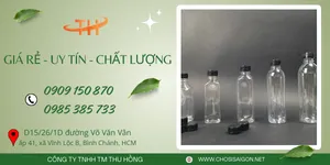 Chuyên cung cấp chai nhựa - giá sỉ cạnh tranh – giao tận nơi