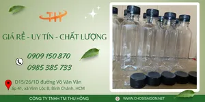 Bán chai nhựa 250ml giá rẻ – ưu đãi - uy tín