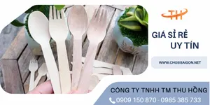 Đại lý muỗng, nĩa, dao bằng gỗ – thân thiện môi trường – giá tốt