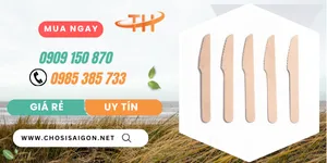 Bán dao gỗ dùng 1 lần giá gốc rẻ