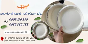 Bỏ sỉ dĩa bã mía giá rẻ uy tín chất lượng ở Sài Gòn