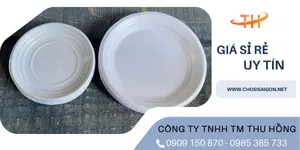 Dĩa nhựa – đẹp, tiện lợi – giá rẻ cho đại lý, cửa hàng