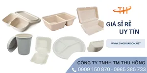 Nơi cung cấp uy tín đồ dùng 1 lần từ bã mía giá rẻ nhất HCM