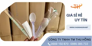 Dụng cụ ăn uống (muỗng, đũa, khăn giấy, tăm) giá rẻ – tiện dụng cho mọi quán ăn