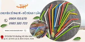 Bỏ sỉ tận nơi ống hút nhựa cong giá rẻ nhiều ưu đãi