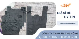 Giá tốt nhất cho khách sỉ túi xốp đen 2 quai hàng đẹp, đủ size