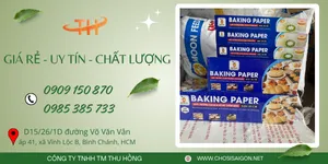 Giấy nướng bánh không thấm dầu – chống dính – chịu nhiệt cao – giá sỉ tốt