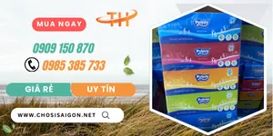 Giấy rút Pulppy giá rẻ cho các cửa hàng tại Bình Chánh, TP.HCM