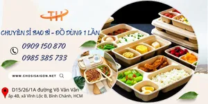 Nhà phân phối hộp bã mía giá sỉ rẻ Bình Chánh, HCM