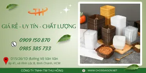 Phân phối hộp nhựa vuông nhỏ đựng bánh trung thu giá rẻ tại HCM
