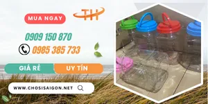 Chuyên giá rẻ hũ nhựa đựng dưa muối, củ kiệu, đồ ngâm chua ngọt