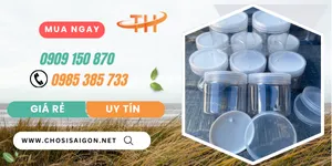 Hũ nhựa đựng mỹ phẩm, kem dưỡng, body giá sỉ rẻ đủ size