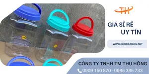 Sẵn kho hũ nhựa PET đủ size, đủ mẫu giá rẻ nhất TP.HCM