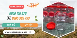 Hũ nhựa nhỏ đựng muối tôm giá rẻ bỏ sỉ tại TP.HCM