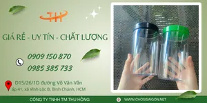 Nơi sỉ hũ nhựa PET – giao nhanh - ưu đãi số lượng lớn