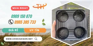Khay đựng ly thức uống take away 4 ngăn bỏ sỉ giá rẻ nhất