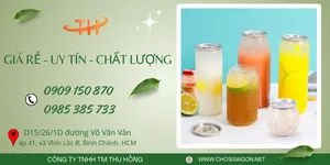 Bán sỉ lon nhựa pet nắp nhôm bật giá rẻ tại TP.HCM