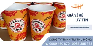 Ly giấy 16oz giá rẻ – lựa chọn số 1 cho quán trà sữa, cafe, nước ép