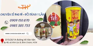 Mua cốc giấy tết in sẵn giá rẻ tiết kiệm chi phí