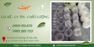 Cung cấp ly nhựa bông mai đổ rau câu giá rẻ cho các hàng quán