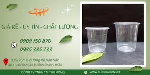 Ly nhựa sọc nhỏ 140ml, 220ml – giá rẻ – phù hợp cho quán ăn