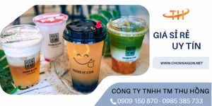 Quán trà sữa – cafe mua ly nhựa ở đâu giá tốt?