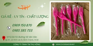 Nĩa nhựa dùng cho bánh, trái cây mềm giá rẻ nhất TP.HCM