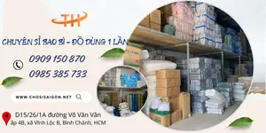 Điểm chuyên sỉ đồ dùng 1 lần giá cạnh tranh tại miền Nam