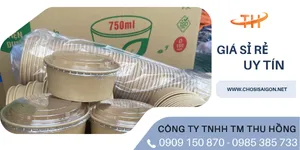 Đặt ngay tô giấy kraft 750ml – nhận báo giá sỉ ưu đãi