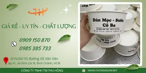 Bán sỉ tô giấy – giá tận xưởng – nhận in logo theo yêu cầu