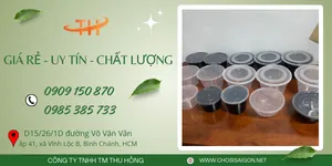 Tô nhựa đựng đồ ăn mang đi có nắp giá sỉ – bền chắc, giữ nhiệt tốt