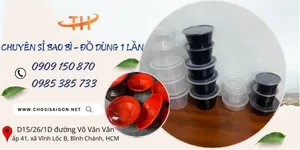 Cơ sở cung cấp chất lượng tô nhựa tròn đựng thức ăn giá rẻ nhất