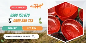 Giá rẻ tô, thố nhựa đỏ đen chất lượng tốt tại Bình Chánh, HCM