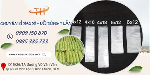 Giá xưởng rẻ túi bóng dẻo làm sữa chua tại Sài Gòn