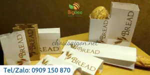 Túi giấy đựng bánh mì bán sỉ lẻ tại Tp.HCM