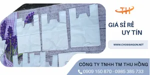 Mua túi xốp siêu thị 2 quai đựng hàng - giao tận nơi - giá rẻ tại HCM